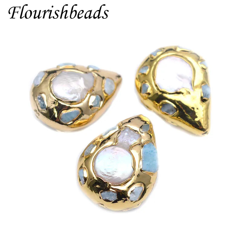 Freshwater Pearl Drop Shape Beads DIY Jewelry Making