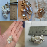 Big Size Pearl Pendants For DIY Bracelets Necklace Jewelry Making