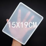 Large Square Coaster Silicone Mold for Resin Crafts