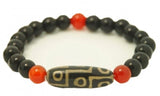 Stretchy Agate dZi Beads Bracelet-CLEANSE NEGATIVE ENERGY
