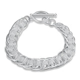 Circle Charm Bracelet Set Wedding Gift