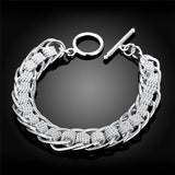 Circle Charm Bracelet Set Wedding Gift