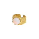 Crystal Stone Rings Vintage Gold/Silver Geometric Irregular Finger-ring