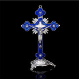 Large Cross Crucifix Jesus Statue Religious Church Decoration
