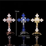 Large Cross Crucifix Jesus Statue Religious Church Decoration