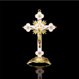 Large Cross Crucifix Jesus Statue Religious Church Decoration