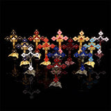 Large Cross Crucifix Jesus Statue Religious Church Decoration