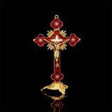Large Cross Crucifix Jesus Statue Religious Church Decoration