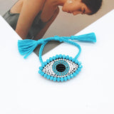 Shourouk Baroque Big Eye Rhinestone Bracelet