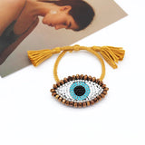 Shourouk Baroque Big Eye Rhinestone Bracelet