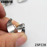 Stainless Steel Hook Pendant for Jewelry DIY 100pcs