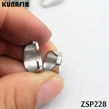 Stainless Steel Hook Pendant for Jewelry DIY 100pcs