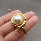 Pearl Open Cuff Bangles for Women