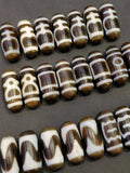 Natural Agate Dzi Gemstone Beads for Jewelry Making