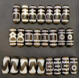 Natural Agate Dzi Gemstone Beads for Jewelry Making
