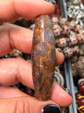 Natural Agate Dzi Nine Eyed Gemstone Beads Bulk Collection