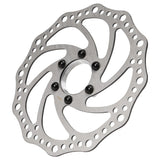 160mm Stainless Steel Bike Brake Disc with 48mm Flange - Diagonal Hole