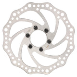 160mm Stainless Steel Bike Brake Disc with 48mm Flange - Diagonal Hole