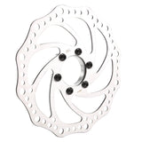 160mm Stainless Steel Bike Brake Disc with 48mm Flange - Diagonal Hole