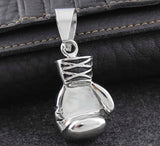 Biker Men's Boxing Gloves Stainless Steel Pendant