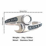 Biker Rider 316L Stainless Steel Spanner Bangle