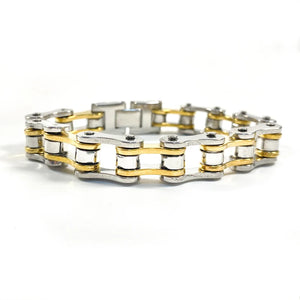 Biker Stainless Steel Mens Bracelet Motorcycle Chain Jewelry