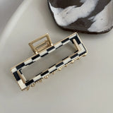 Bilandi Hyperbole Plaid Hair Claw Clips