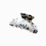 Korea Resin Mixed Geometric Square Shark Hair Clip