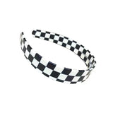 Bilandi Plaid Acrylic Hair Clips Square Geometric Shark Hair Clip