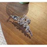 Bilandi Butterfly Hairpin Silver Barrette Women Hair Accessory