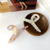Leopard Print Hair Clip Large Acetate Grab Clip Retro Hair Claws