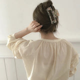 Leopard Print Hair Clip Large Acetate Hair Claw Clips Barrettes Crab Hair Pin