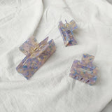 Purple Acetate Hair Clip Large Resin Hair Clips Crab Hair Pins