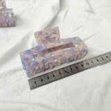 Purple Acetate Hair Clip Large Resin Hair Clips Crab Hair Pins