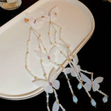 Butterfly Hairclip Tassel Hairpin for Women Hair Accessories
