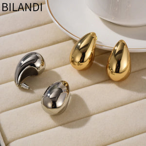 Bilandi 925 Silver Teardrop Earrings For Women