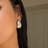Bilandi 925 Silver Teardrop Earrings For Women