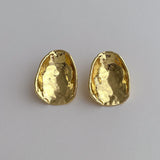 Bilandi 925 Silver Needle Metallic Stud Earrings for Women