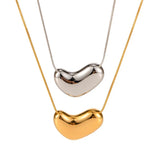 Bilandi Jewelry Geometric Metallic Pendant Necklace for Women