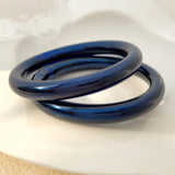 Bilandi Jewelry High Platic Tube Inner Silicone Bracelet Bangle