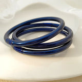 Bilandi Jewelry High Platic Tube Inner Silicone Bracelet Bangle