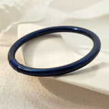Bilandi Jewelry High Platic Tube Inner Silicone Bracelet Bangle