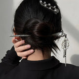 Bilandi Jewelry Sward Hair Pin Metal Barrette Clip Hairpins For Women