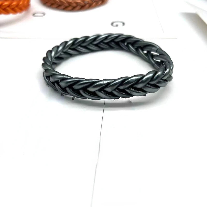 Bilandi PVC Double Layer Multi-color Bracelet for Women