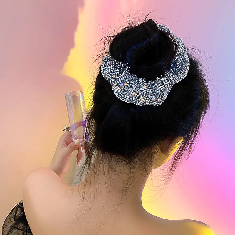 Hot Woman Girls Hairband Ponytail Holder Hair Accessory