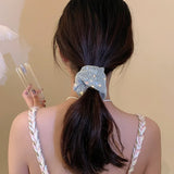 Hot Woman Girls Hairband Ponytail Holder Hair Accessory