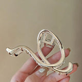 Bilandi Metal Irregular Hairpin Silver Hair Accessories