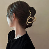 Bilandi Metal Irregular Hairpin Silver Hair Accessories