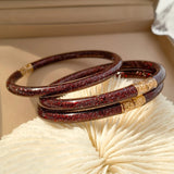 Bilandi Glitter Silicone Bracelet for Women