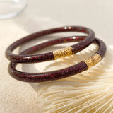 Bilandi Glitter Silicone Bracelet for Women